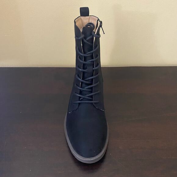 Journee Collection Womens Vienna Combat Boot - Picture 3 of 7